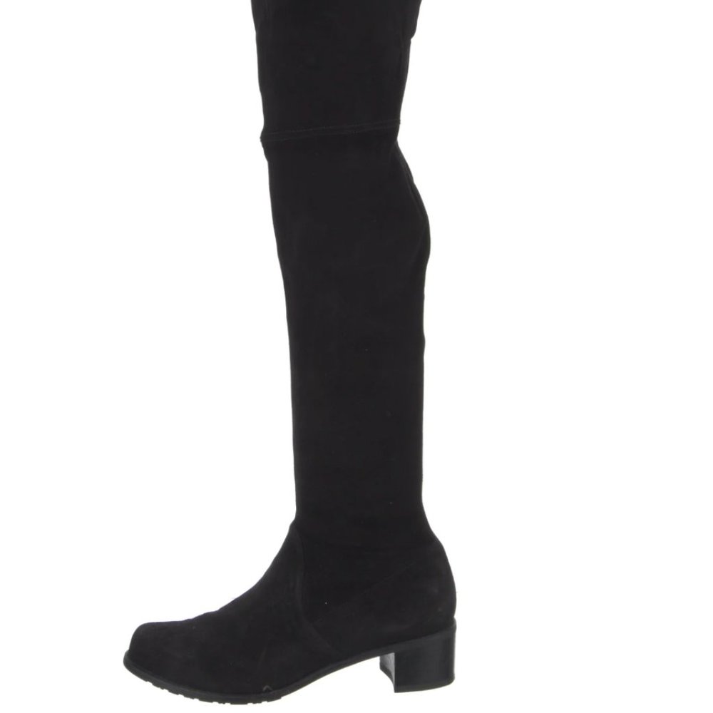 Stuart Weitzman Suede Sock Boots Sz 9 - image 1